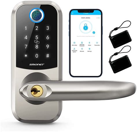 smart lock with key card|consumer reports keyless door locks.